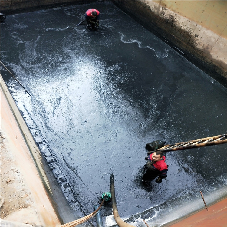 横栏废水池清理