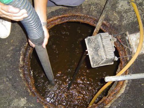 横栏隔油池清理